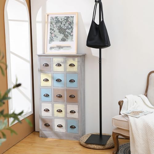 Marsui Adjustable Clothing Display Rack Adjustable from 48\" to 72\" Single Clothing Display Stand Metal Black Rack Retail Use Single Costumer Shirt Stand for Thrift Shop Retail Store(1 Pcs) - Thumbnail 5