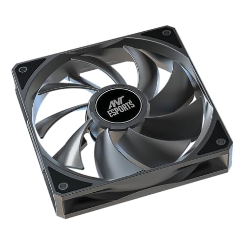 Ant Esports Darkflow 120mm 3 IN 1 Case Fan Kit - Black, High Static Pressure, PWM Control, 1800 RPM, 73.6 CFM Airflow 14 41S1AvPihuL