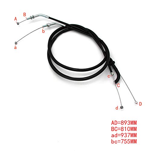 Câble d'accélérateur pour moto EX250 et Z300 de remplacement - 3