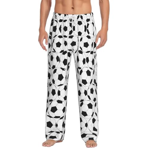 Pantalon de pyjama flanelle léger pour ne plus avoir froid la nuit avec style foot