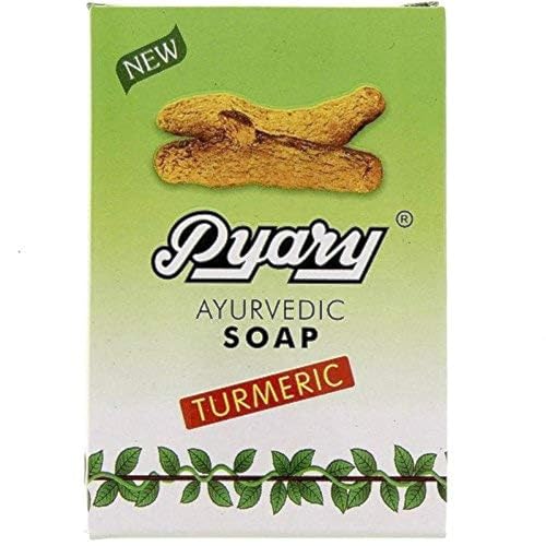 PYARY Ayurvedic Turmeric Soap - 75gx4 Pieces