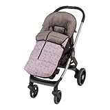 maclaren rosa y marron ✅Saco polar para sillas de paseo universal