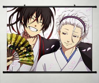 Anime Donten ni Warau / Laughing Under the Clouds Home Decor Poster Wall Scroll Janpan Art KUMOU TENKA Cosplay 23.6 x 17.7 Inches-010[A]