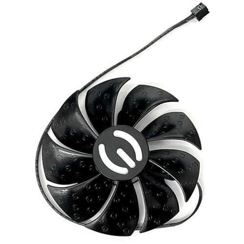 87MM PLD09220S12H RTX3080 RTX3070 Graphics Card Fan Replacement for EVGA GeForce RTX 3070 3080 TI 3090 FTW3 Cooler Fan (Black A-Fan)