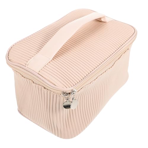 Trousse de maquillage crème blanche votre secret beauté bien rangé