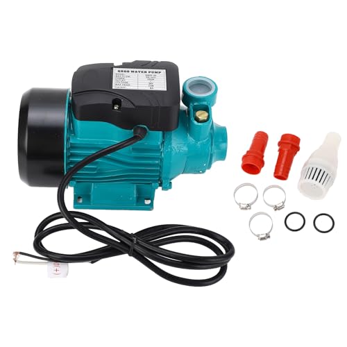 Bomba Agua Transferencia, Bomba Agua Solar 12 V 24 V, Bomba Autocebante 35 L/min 25 M, Bomba Suministro de Agua Solar Silenciosa para Riego por Chorro de Pozos Poco Profundos