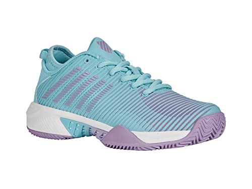K-Swiss Hypercourt Supreme, Zapatillas Deportivas Mujer, Azul, Blanco, 41.5 EU