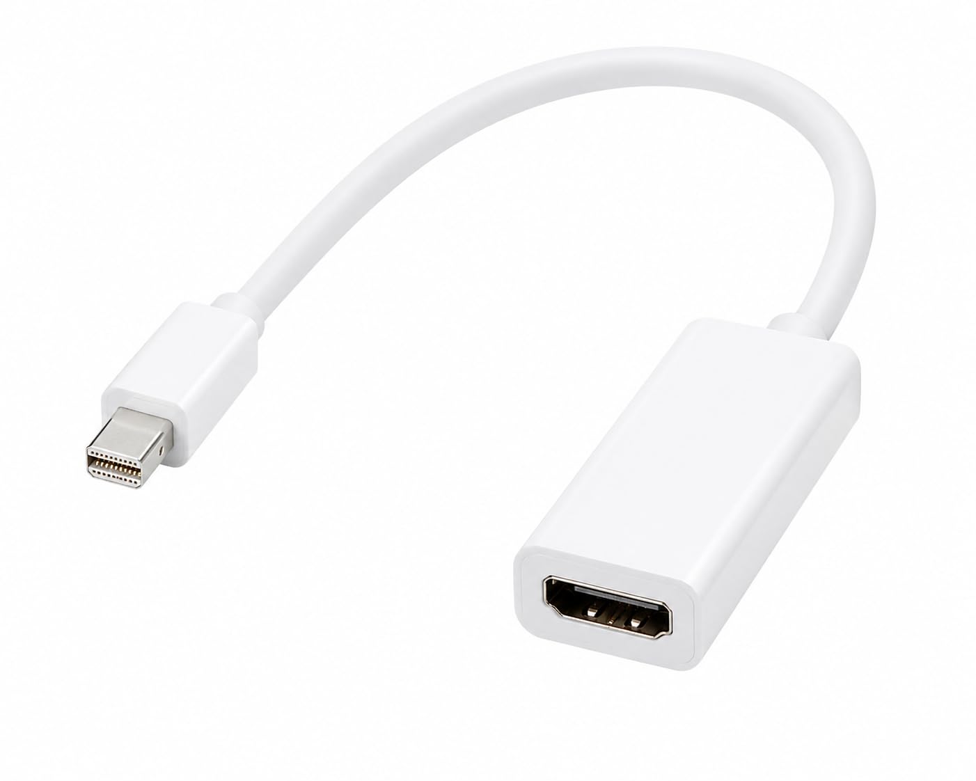 Cable convertidor Mini DisplayPort a HDMI para conectar Mac Mini y MacBook Air a HDTV 8