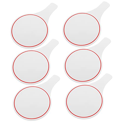 Set de 6 pizarras blancas borrables portátiles