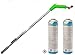 Produktbild Bio Gas-Unkrautbrenner Unkrautbrenner Abflammgerät Unkrautvernichter Piezozündung 2 kW 7/16" Gewinde mit 2 Gaskartuschen 330g AT 2000