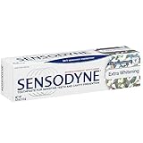 Sensodyne Extra Whitening Toothpaste for Sensitive Teeth, Cavity Prevention and Sensitive Teeth Whitening - 4 Ounces (Pack of 2)