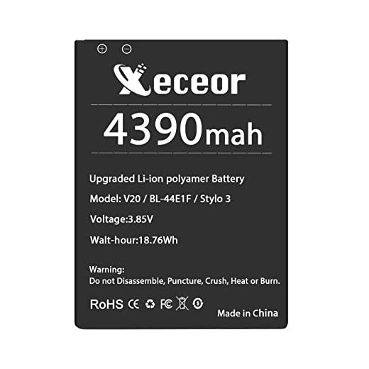 XeceorTLi017C1 OneTouch Battery,Replacement Battery for GreatCall Jitterbug Flip Phone,Dawn 5027B (Boost Mobile/Virgin Mobile), Ideal 4060A (AT&T), Streak 4060O (Cricket)