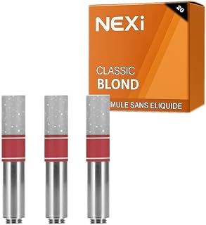 Vitavap' - Pack de 3 cartouches pour Nexi One, Nexi Two et Nexi Dual | classic blond résistances 20 Ohm