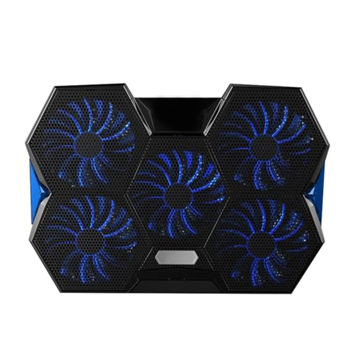 Radiador para ordenador portátil Coolcold con ventilador LED y soporte de refrigeración para tabletas