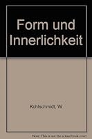 Form und Innerlichkeit B0010XT15G Book Cover