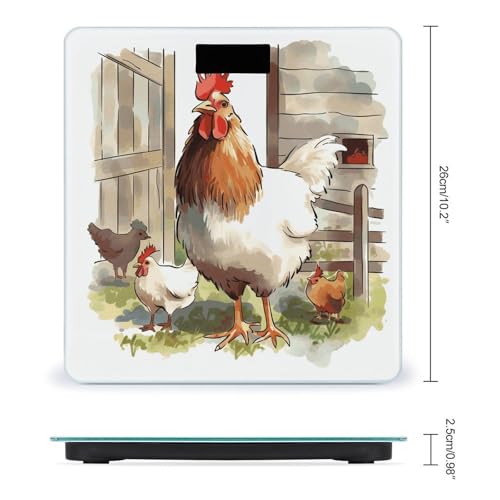 Báscula Digital de Baño para Peso Corporal con Vidrio Templado miniatura 2