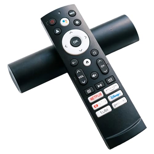 SlaBao Control Remoto Compatible con Hisense QLED 55U8H 65U8H 50A6H 75U6H 55U6H 75U8H 43A6H 75U6K 55U8K, Mando a Distancia ERF3N90H de Reemplazo para Hisense Smart TV, con 6 Teclas de Acceso Directo