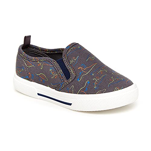 Carter's Boy's Damon Slip-On Shoe, Multi, 12 Little Kid #TOP3