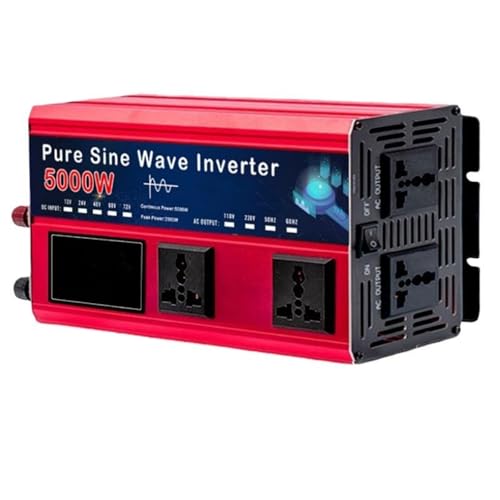 Inverter convertitore Convertitore Di Tensione A Onda Sinusoidale Pura Da CC 12 V/24 V A CA 110 V/220 V 5000 W 4000 W Inverter Di Potenza Solare(48V,220V 60Hz,5000W)