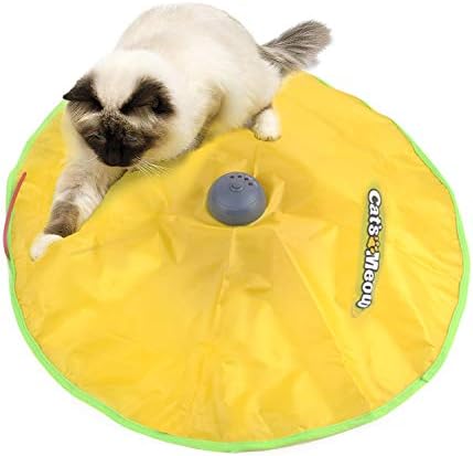 PETCUTE Cat Toys Electronic Interactive Cat Toys Moving Mice Automatic Toys for Indoor Cats 4 speed Mode Catch Me Undercover Mouse Toy