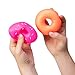 Schylling NeeDoh Dohnuts - Sensory Fidget Toy - Assorted Colors - Ages 3 to Adult (Pack of 1)