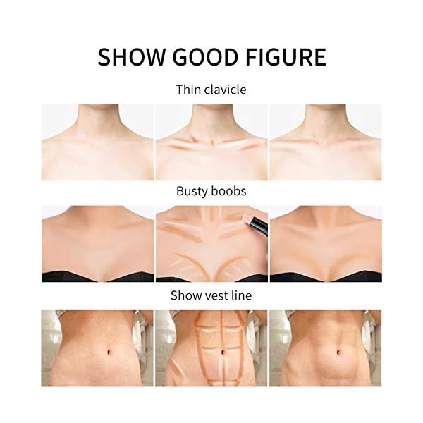 ONLYOILY-Contour-StickConcealer-Contour-Highlighter-StickCruelty-Free-Makeupdouble-end-face-make-up-concealer-contouring-sticks-cream-Waterproof-Professional-Makeup-Cream-Contour-Stick-01 ONLYOILY Double-End Contour Highlighter Stick, Face Contour Makeup Contouring Sticks Cream Concealer (1)