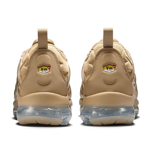 Image of Nike Air Vapormax Plus Men's Shoes (IB4008-297, Parachute Beige /Black /White /Desert Khaki) Size 8