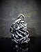 Bravo Bells Skull Dragon Diamond Bell - Biker Bell Accessory or Key Chain for Good Luck on The Road