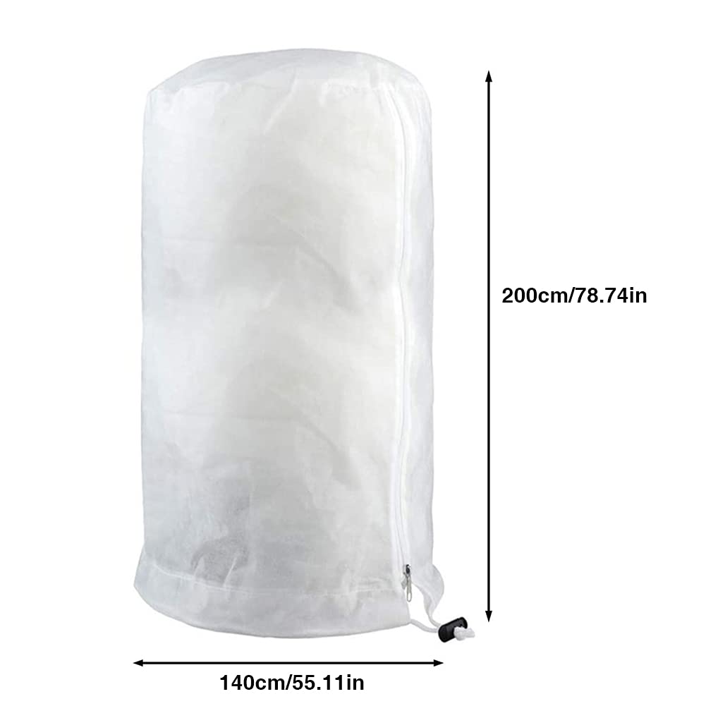 Grande Housse De Protection Contre Le Gel Pour Fleurs, 3 Pièces, Facile