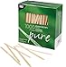 Price comparison product image Papstar Pure 16696 Wooden Stirrers 14 x 5 mm Pack of 10