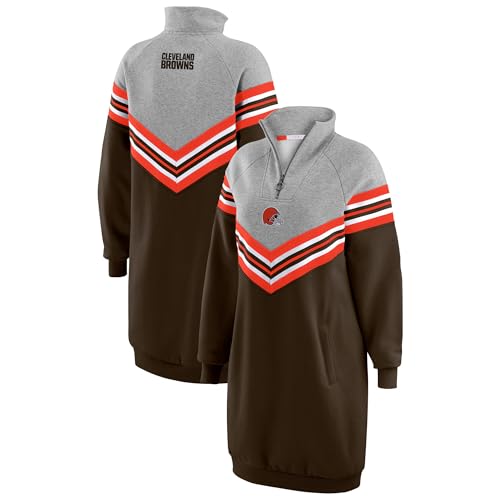 WEAR by Erin Andrews Women's NFL Chevron Stripe Dress