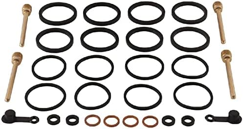 BossBearing Brake Caliper Rebuild Kit for Honda CBR600RR 2005 2006 2007 2008