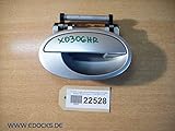 Opel Katalog Nr: 5138143 Türgriff Griff aussen hinten rechts Z157 silber starsilber Meriva A Corsa C Opel