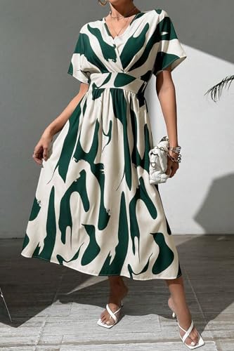 Leriya Fashion green dress – image 6