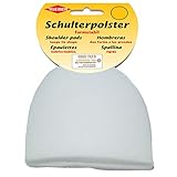 Kleiber 9,5 x 9 x 3,3 cm Schulterpolster/formstabil, satin-weiß