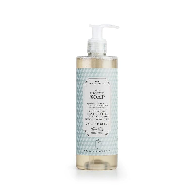 RERUM NATURA SAPONE LIQUIDO 380ML X 18 PEZZI PROFUMAZIONE MANDARINO POMPA INVIOLABILE