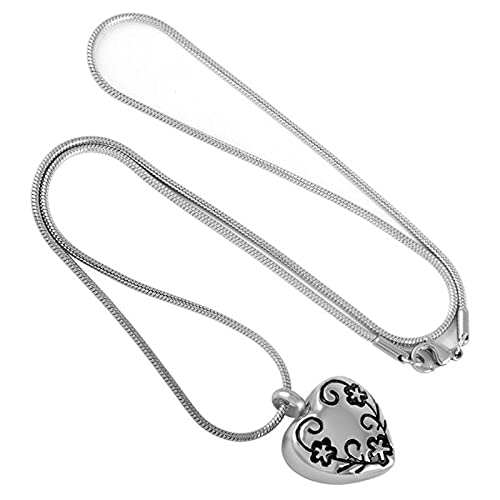 Bijoux de crémation double fleur collier souvenir quotidien