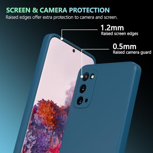 Image of for Samsung Galaxy S20 Case Dark Blue, Scratch Resistant with Soft Touch, Slim Thin Phone Cover for Samsung Galaxy S20