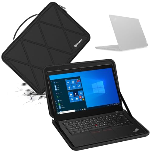 Image of Smatree Hard EVA Protective Sleeve Case Compatible for 14 inch Lenovo ThinkPad L14 Gen 2 Laptop (Plastic /Aluminum), for 14 inch Lenovo ThinkPad Waterproof Hard Sleeve (X8263)