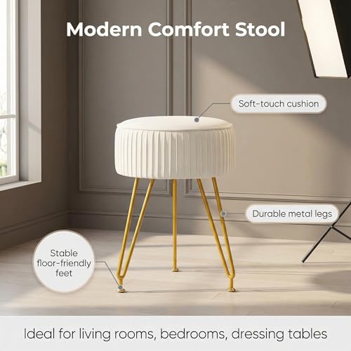 Petite chaise de coiffeuse ajustable pour corriger votre posture de maquillage - 7