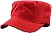 KBK-1464 RED M Cadet Army Basic Everyday Military Style Hat