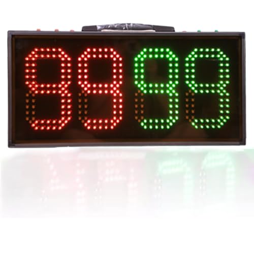 Tablero LED árbitro fútbol sustitución un lado miniatura 5