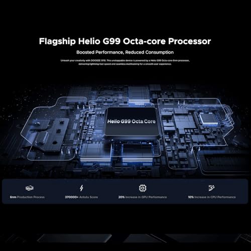 DOOGEE S118 Rugged Smartphone Android 14 (2024), 20GB RAM + 512GB ROM, 6.6-inch FHD+120HZ, 10800mAh Battery/33W, 50MP+12MP Night Vision, 4G Dual SIM/NFC/OTG (Fluorite Red)