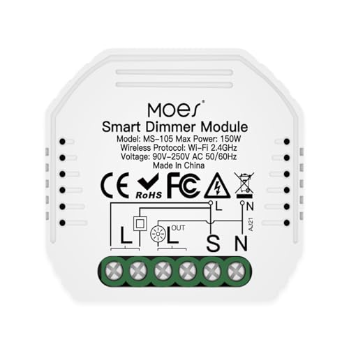 MOES Tuya ZigBee 3.0 modulo relè interruttore luce intelligente 1/2/3 Gang Smart Life/controllo