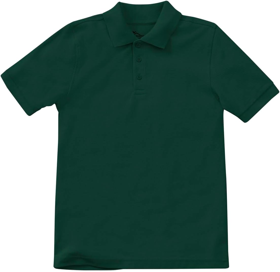 Classroom Uniforms for Boys and Girls, Short Sleeve Pique Polo - CR832