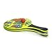 Pro Impact Beach Paddle Ball Set Yellow Comes with 2 Paddles and 1 Ball in a mesh Bag