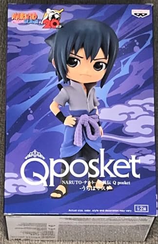 Banpresto - Naruto Shippuden Q Posket-Uchiha Sasuke - (Version A) Statue image 4