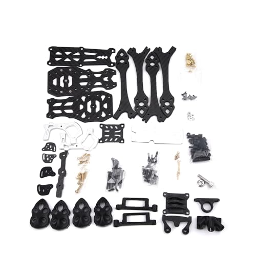 MARK5 Mark 225mm / DC O3 222mm O4 Pro 5�C���` FPV �J�[�{���t�@�C�o�[�t���[�� �G�A���j�b�g Vista �q��A�i���O�J�����p(O4 PRO Black)