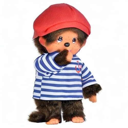 Bandai Monchhichi Peluche Garçon Marin 20 cm 20073 - vue 4