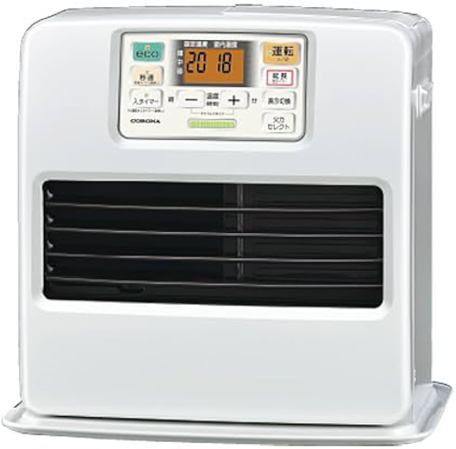 しば様　CORONA 石油ファンヒーター STシリーズ 10畳~13畳 Amazon | コロナ STシリーズ 石油ファンヒーター パールホワイト 木造